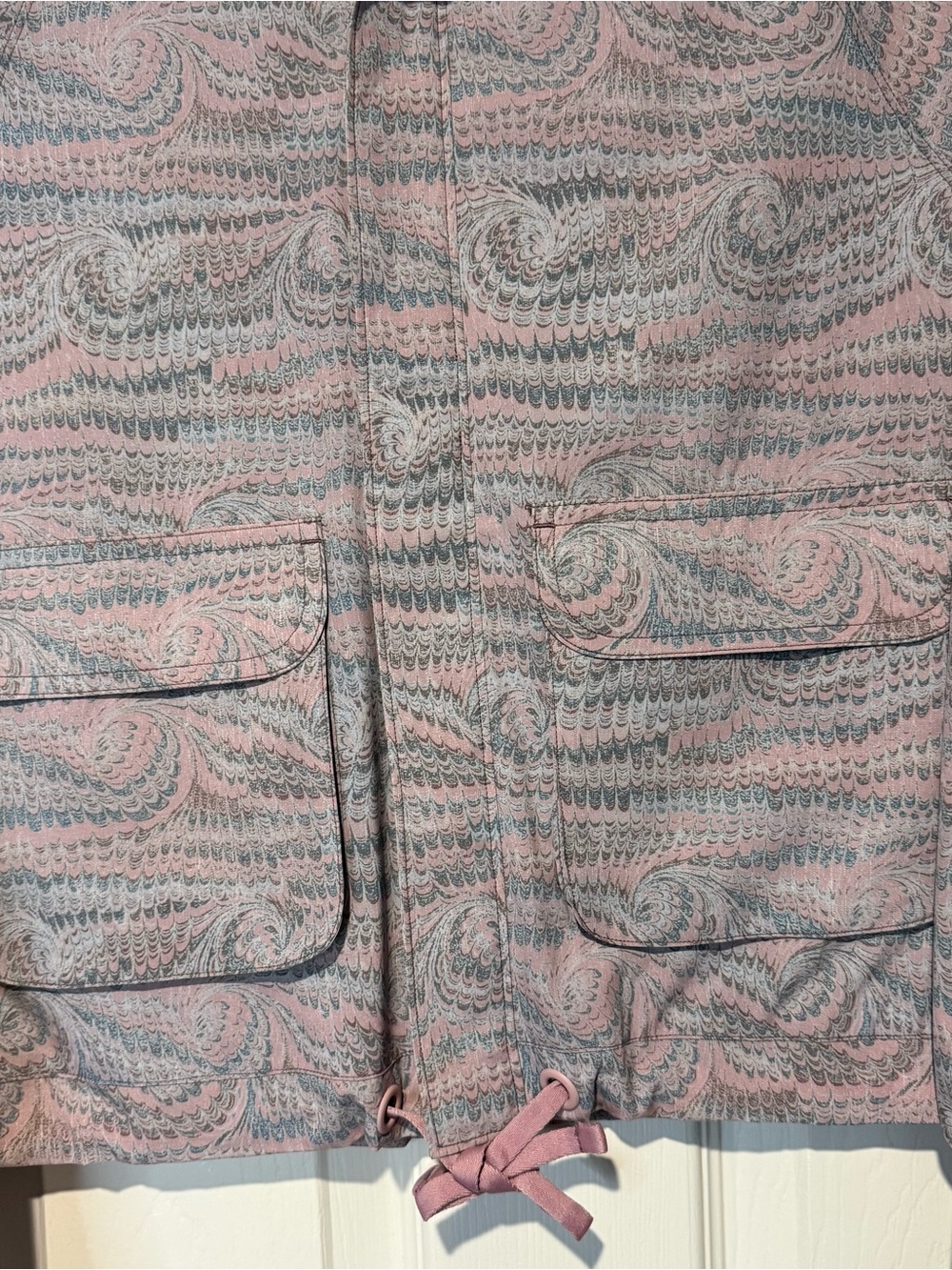 Travis Mathew Moonscape Multi Paisley-Print Post Match Jacket Pickleball Tennis - Picture 4 of 7